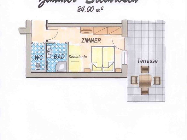 Zimmer mit Frühstück Haarlehen